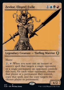 Zevlor, Elturel Exile (V.2) - Commander Legends: Battle for Baldur's Gate: Extras (Rare) [XCLB-441]
