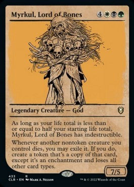 Myrkul, Lord of Bones (V.2) - Commander Legends: Battle for Baldur's Gate: Extras (Rare) [XCLB-433]
