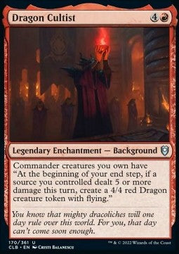 Dragon Cultist - Commander Legends: Battle for Baldur's Gate (Uncommon) [170]