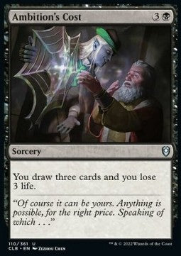 Ambition's Cost - Commander Legends: Battle for Baldur's Gate (Uncommon) [110]