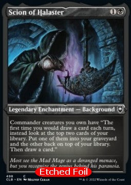 Scion of Halaster (V.1) - Commander Legends: Battle for Baldur's Gate: Extras (Common) [498]