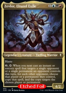 Zevlor, Elturel Exile (V.1) - Commander Legends: Battle for Baldur's Gate: Extras (Rare) [552]