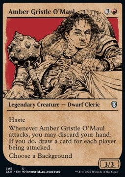 Amber Gristle O'Maul (V.2) - Commander Legends: Battle for Baldur's Gate: Extras (Uncommon) [395]