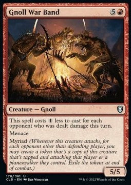 Gnoll War Band - Commander Legends: Battle for Baldur's Gate (Uncommon) [178]