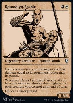 Rasaad yn Bashir (V.2) - Commander Legends: Battle for Baldur's Gate: Extras (Uncommon) [380]