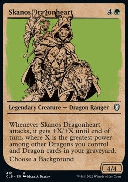 Skanos Dragonheart (V.2) - Commander Legends: Battle for Baldur's Gate: Extras (Uncommon) [410]