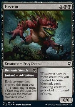 Hezrou // Demonic Stench - Commander Legends: Battle for Baldur's Gate (Common) [131]