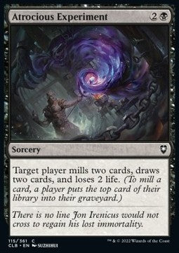 Atrocious Experiment - Commander Legends: Battle for Baldur's Gate (Common) [115]