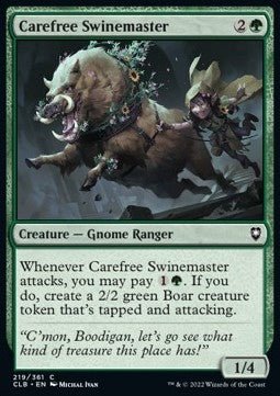 Carefree Swinemaster - Commander Legends: Battle for Baldur's Gate (Common) [219]