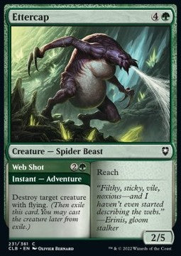 Ettercap // Web Shot - Commander Legends: Battle for Baldur's Gate (Common) [231]