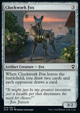 Clockwork Fox - Commander Legends: Battle for Baldur's Gate (Common) [308]