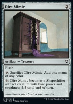 Dire Mimic - Commander Legends: Battle for Baldur's Gate (Common) [310]