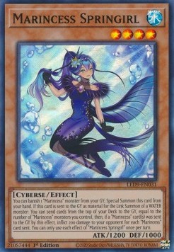 Marincess Springirl - Legendary Duelists: Duels From the Deep (Super Rare) [LED9-031]