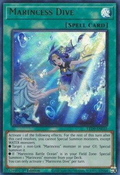 Marincess Dive - Legendary Duelists: Duels From the Deep (Ultra Rare) [LED9-035]