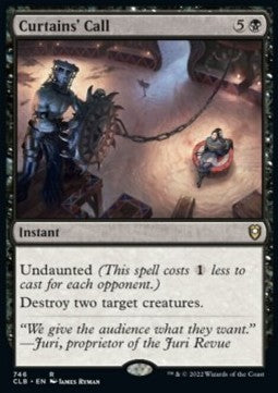 Curtains' Call - Commander Legends: Battle for Baldur's Gate: Extras (Rare) [XCLB-746]