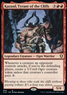 Kazuul, Tyrant of the Cliffs - Commander Legends: Battle for Baldur's Gate: Extras (Rare) [800]