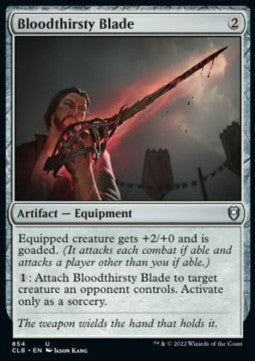 Bloodthirsty Blade - Commander Legends: Battle for Baldur's Gate: Extras (Uncommon) [XCLB-854]