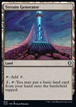 Terrain Generator - Commander Legends: Battle for Baldur's Gate: Extras (Uncommon) [XCLB-926]