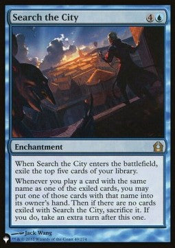 Search the City - The List (Rare) [49]