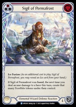 Sigil of Permafrost (Red) (Regular) - Uprising (Rare) [106]