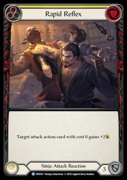 Rapid Reflex (Yellow) (Regular) - Uprising (Rare) [163]
