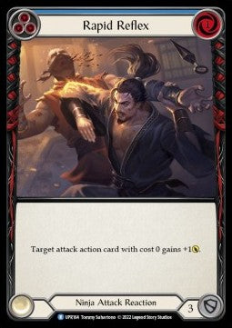 Rapid Reflex (Blue) (Regular) - Uprising (Rare) [164]