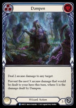 Dampen (Blue) (Regular) - Uprising (Rare) [172]