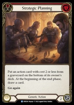 Strategic Planning (Red) (Regular) - Uprising (Rare) [200]