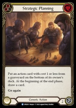Strategic Planning (Yellow) (Regular) - Uprising (Rare) [201]