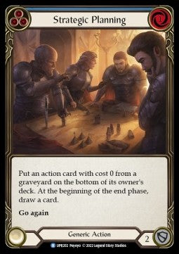 Strategic Planning (Blue) (Regular) - Uprising (Rare) [202]