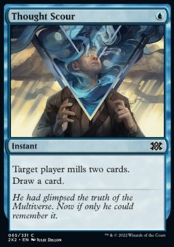 Thought Scour - Double Masters 2022 (Common) [2X2-65]