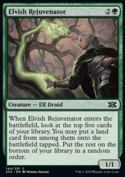 Elvish Rejuvenator - Double Masters 2022 (Common) [144]