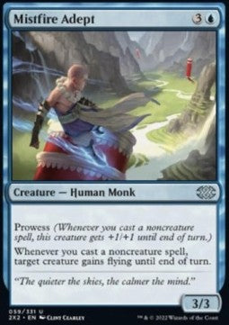 Mistfire Adept - Double Masters 2022 (Uncommon) [59]
