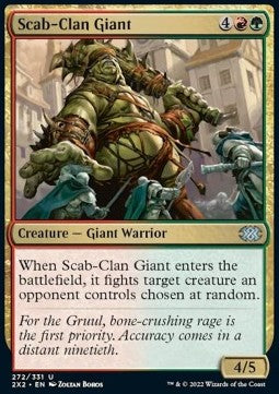 Scab-Clan Giant - Double Masters 2022 (Uncommon) [272]