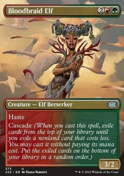 Bloodbraid Elf - Double Masters 2022: Extras (Uncommon) [X2X2-373]