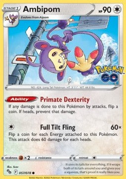 Ambipom - Pokémon GO (Common) [057]