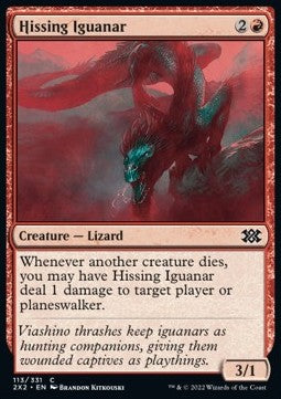 Hissing Iguanar - Double Masters 2022 (Common) [113]