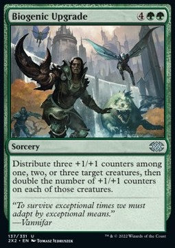 Biogenic Upgrade - Double Masters 2022 (Uncommon) [137]