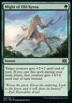 Might of Old Krosa - Double Masters 2022 (Common) [153]