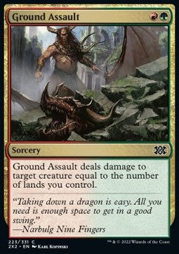 Ground Assault - Double Masters 2022 (Common) [223]