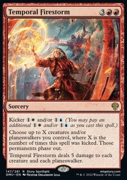 Temporal Firestorm - Dominaria United (Rare) [147]
