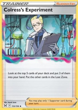 Colress's Experiment - Lost Origin (Uncommon) [155]