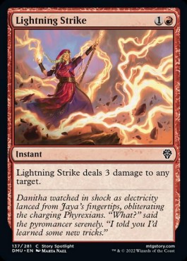 Lightning Strike - Dominaria United (Common) [137]
