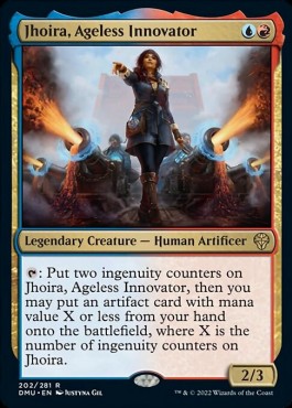 Jhoira, Ageless Innovator - Dominaria United (Rare) [202]