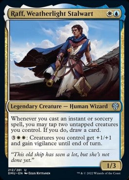 Raff, Weatherlight Stalwart - Dominaria United (Uncommon) [212]