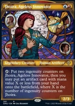 Jhoira, Ageless Innovator (V.1) - Dominaria United: Extras (Rare) [301]