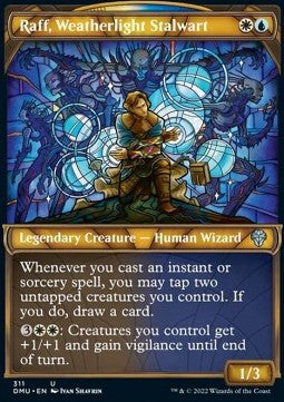 Raff, Weatherlight Stalwart (V.1) - Dominaria United: Extras (Uncommon) [311]