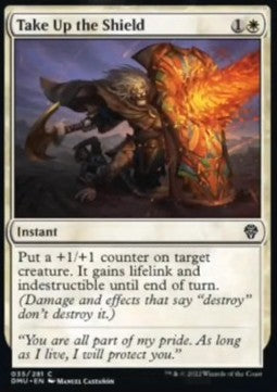 Take Up the Shield - Dominaria United (Common) [35]