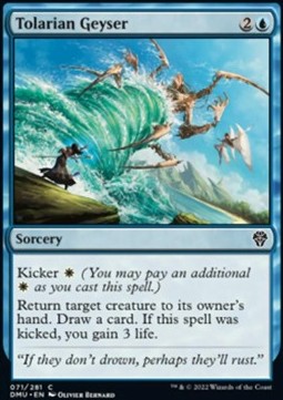 Tolarian Geyser - Dominaria United (Common) [71]