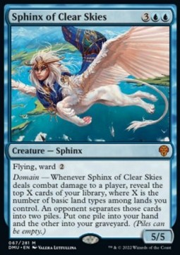 Sphinx of Clear Skies - Dominaria United (Mythic) [67]